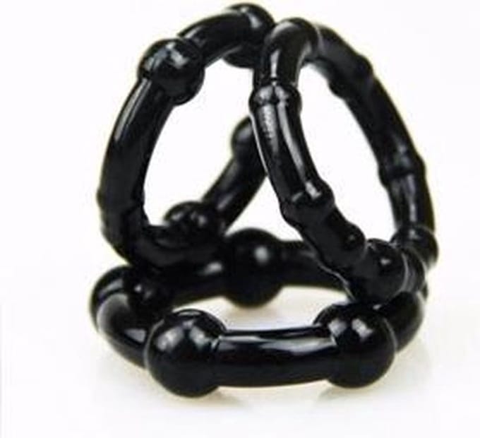 Penisring - cockring - liefdesring - pleasure ring - set van 3 stuks