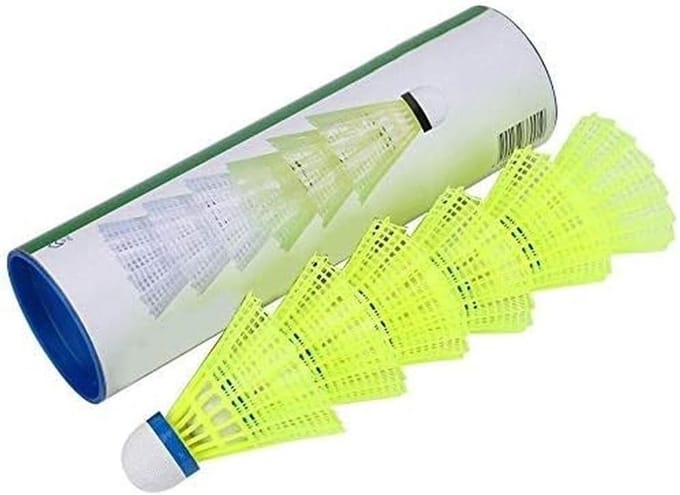 6 Stuks Professionele Badminton Shuttlecocks Nylon Dons Ballen voor Training en Competitie