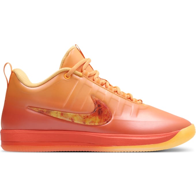 Nike Book 2 Sneakers Heren - Oranje - Maat 43 - Mesh/Synthetisch