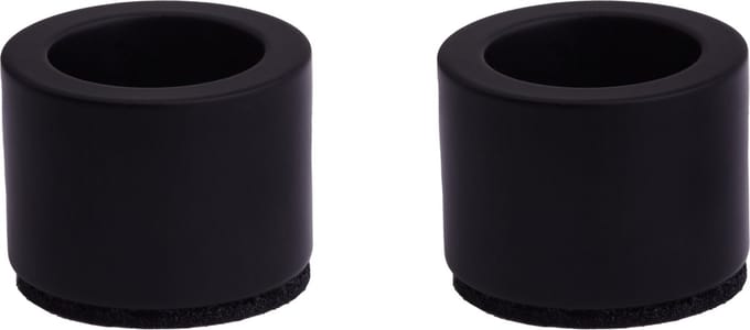 Uyuni kaarsenhouder Light zwart 2-pack