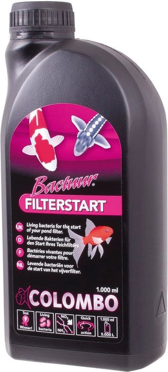 Bactuur Filter Start 1000 ml. - Colombo Vijver Waterbehandel