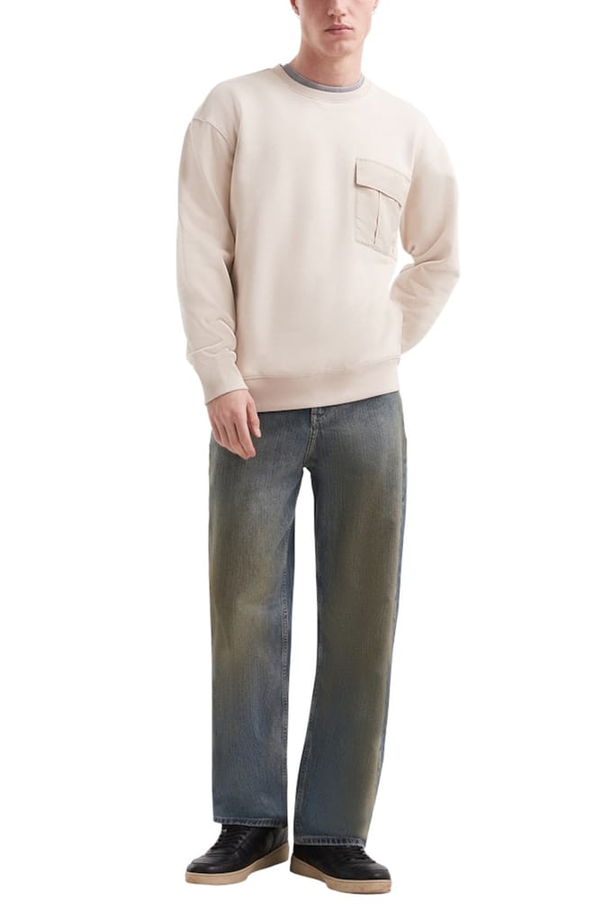 s.Oliver -qs Sweatshirts Beige size L | Sweaters Outlet | Men | Brown