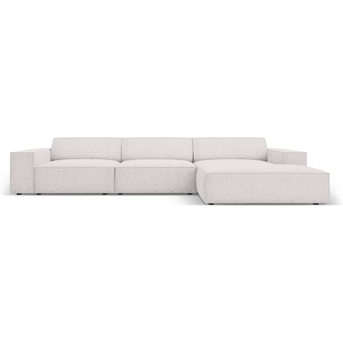 4-zitshoekbank Jodie rechts chenille | Micadoni Home