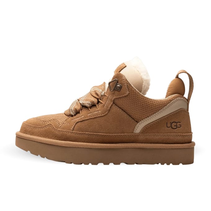 UGG® Lowmel for Women in Brown, Size 3, Canvas/Suede/Recycled Materials