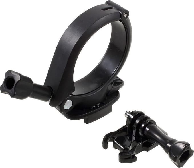 Shop4 - Actioncam Motor- en Fietshouder - Stuur Large Zwart