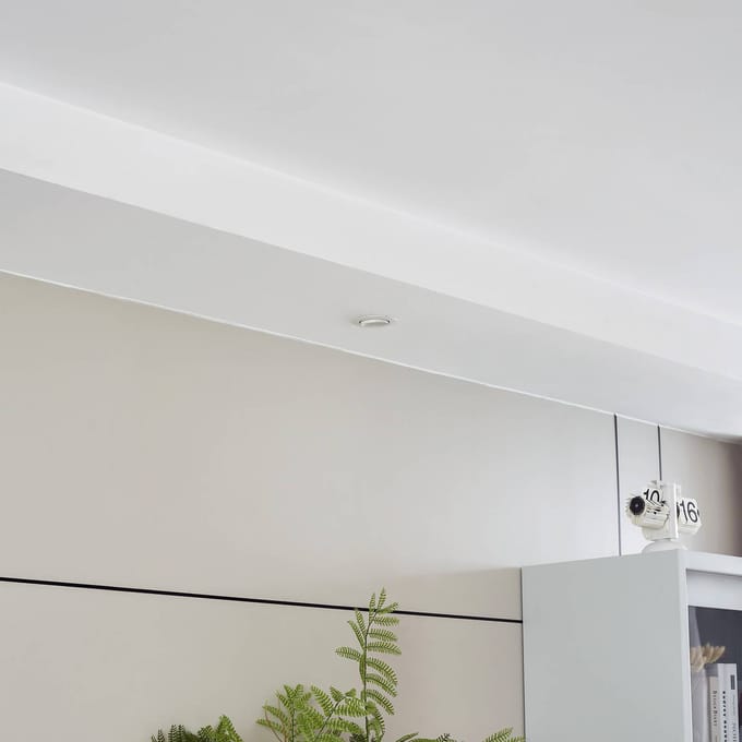 Arcchio Harcos LED downlight, wit, Ø 11 cm, 4.000K