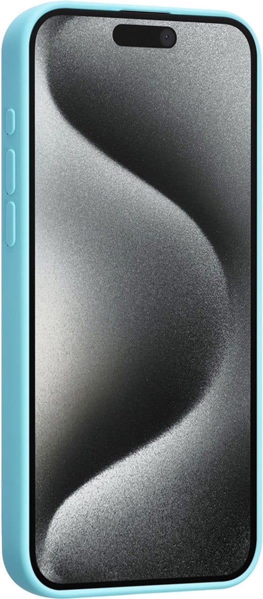 TUNIQ telefoonhoesje voor Apple iPhone 15 Pro Max - Backcover - Koraalblauw