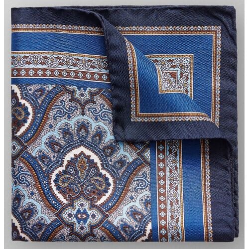 Eton Pochet Donker Blauw / male