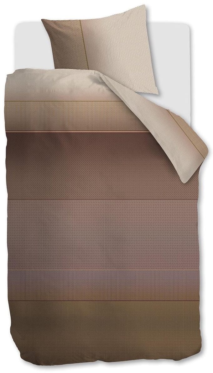 Kardol Mimic dekbedovertrek - Eenpersoons - 140x200/220 - Steenrood