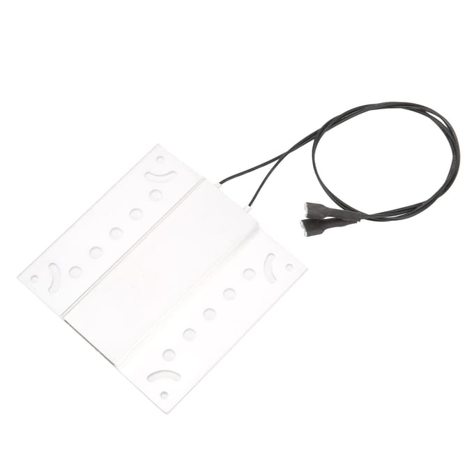Aluminium Verwarmings Element Verwarmingsplaat Duurzame Verwarmingsaccessoires voor Incubator 220V white