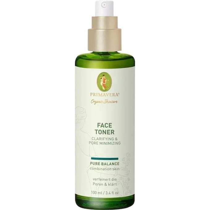 Primavera Pure Balance Face Toner Clarifying & Pore Minimizing Schoonmaken Dames 100 ml