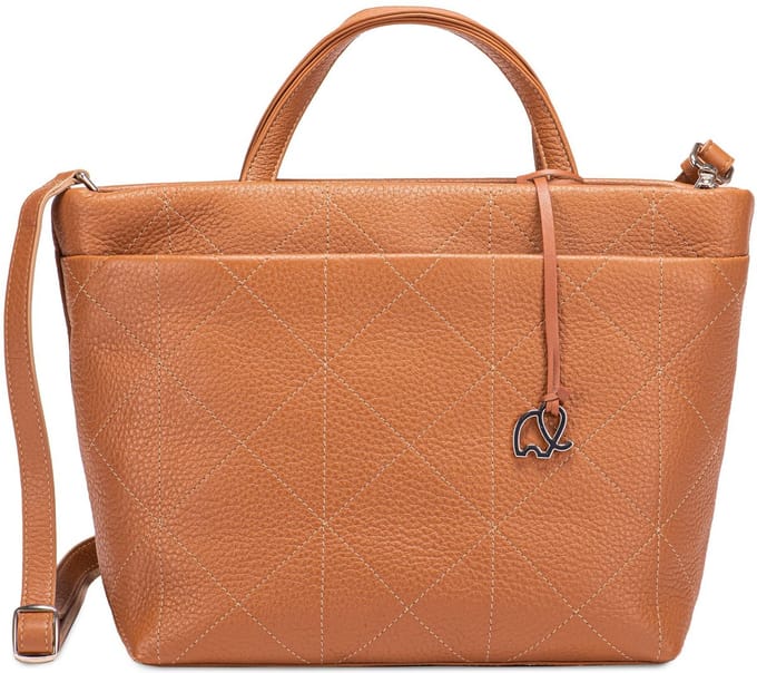 Mywalit Pienza Handtas Leder 31 cm - Dames - blue