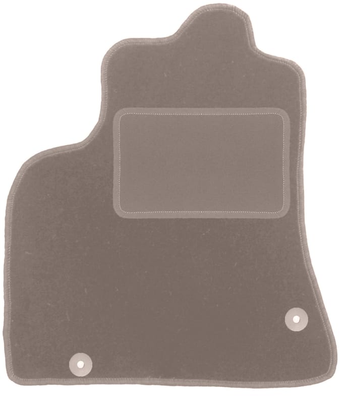 Beige bestuurdersmat voor: Citroen Berlingo II 5-zits (2008-2018)