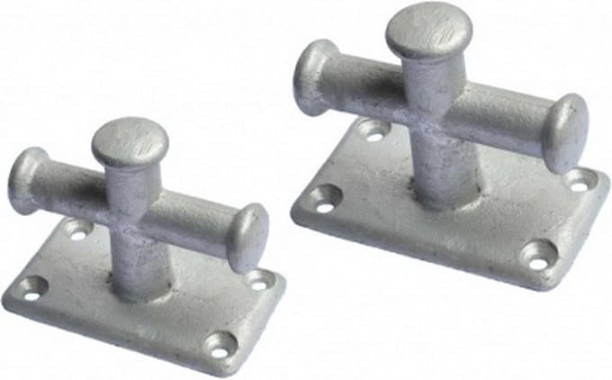 Kruis bolder - gegalvaniseerd - 140 mm