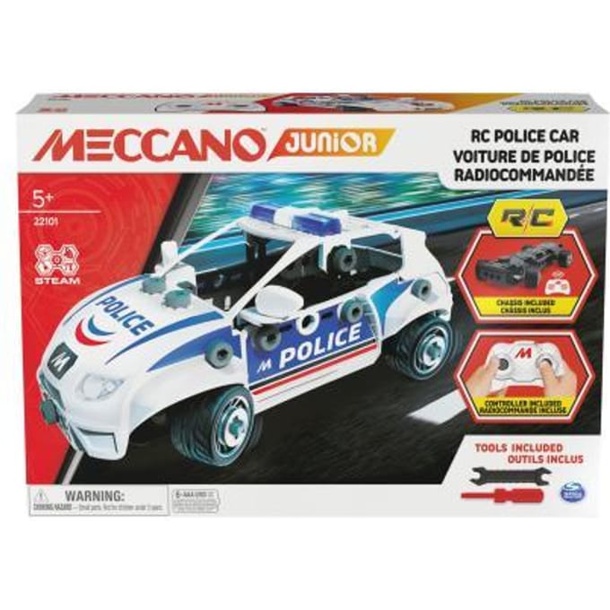 Meccano Junior Police Car RC Bouwsets