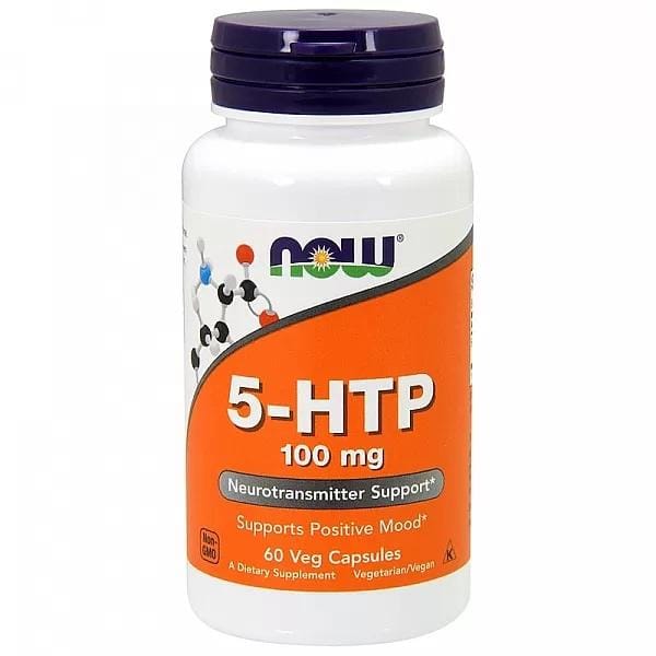 Now Foods - 5-HTP - 100 mg - 120 Vcaps