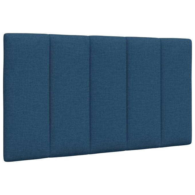 vidaXL - Hoofdbordkussen - "Hanko" - 80 - cm - stof - blauw