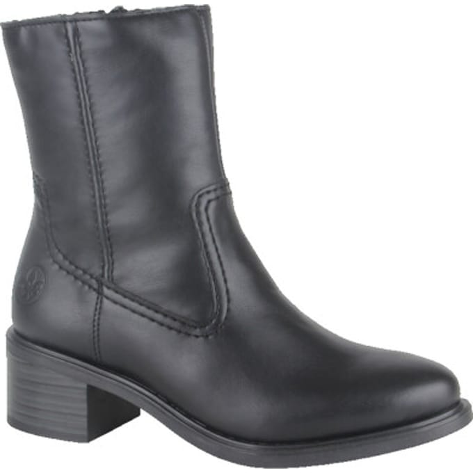Rieker 74170-00 dames enkellaarzen gekleed