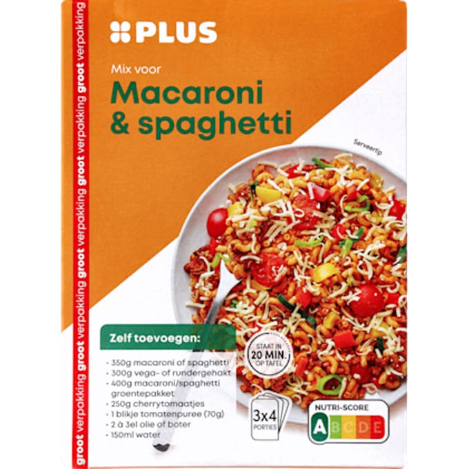 Mix voor Macaroni-Spaghetti