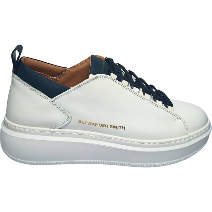 asbcwym-2264-wdg Alexander Smith Wit leder voor heren