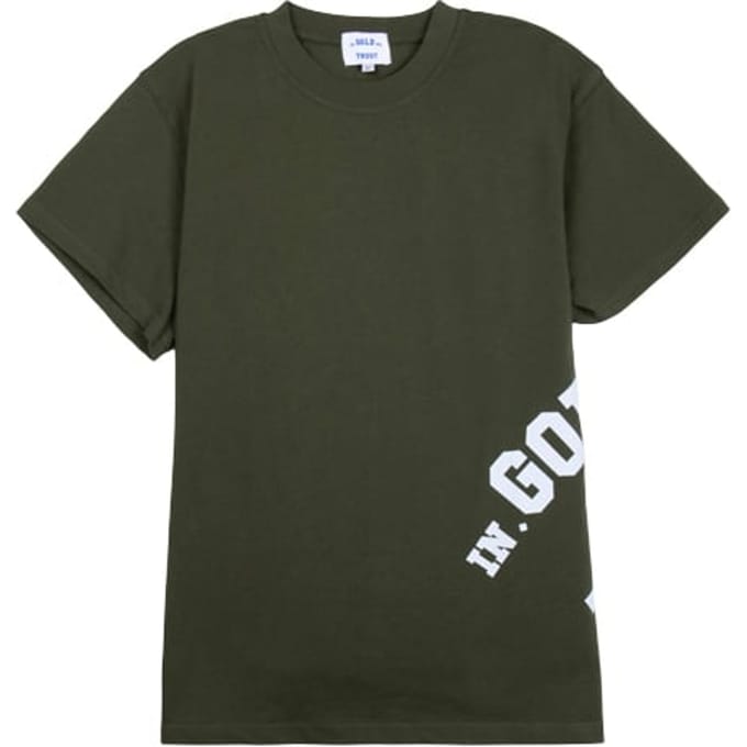 In Gold We Trust The Screw Teegreen Größe: S | Hemden Outlet | Unisex | Grün