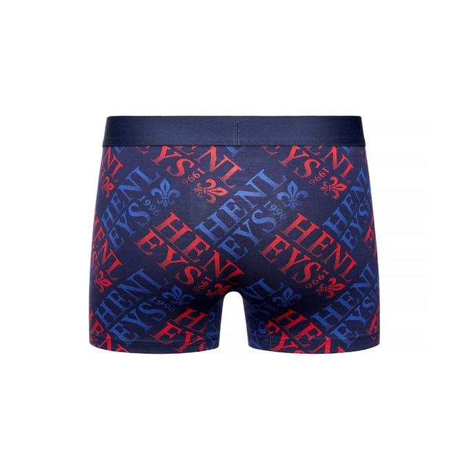 Henleys Heren Rutlers Assorted Designs Boxershorts (Set van 3) (Veelkleurig)