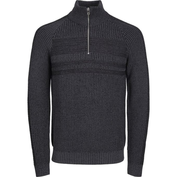 JACK&JONES - Maat L - JJPOWER KNIT HALF ZIP Heren Vest