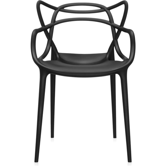 Kartell - Masters Stoel - Zwart