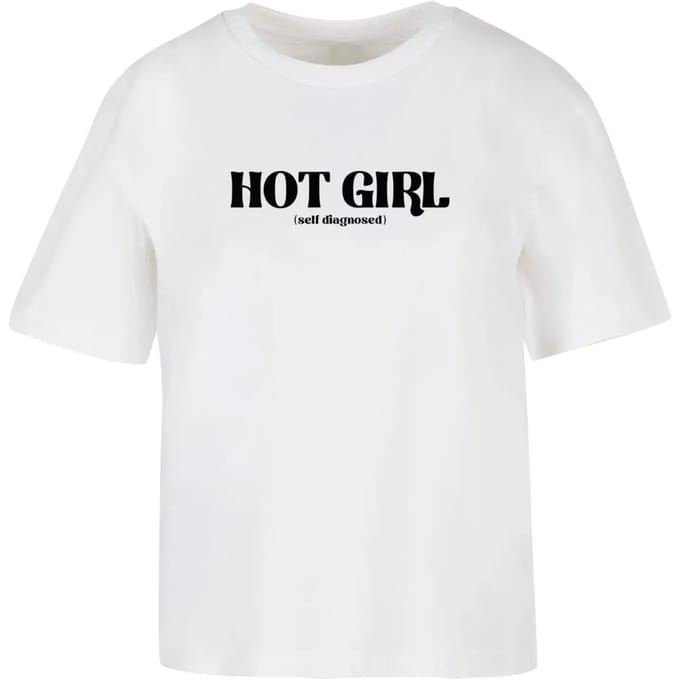 Dames-T-shirt Miss Tee Hot Girl Diagnosis
