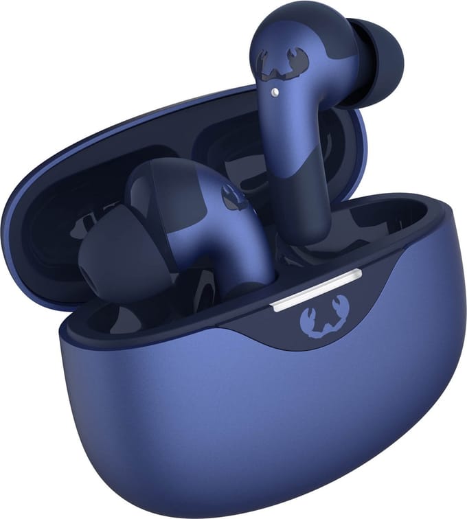 Fresh 'n Rebel Twins Ace – Draadloze Bluetooth Oordopjes met Active Noise Cancelling - IPX4 Waterdicht - 34 uur Speeltijd - True Blue