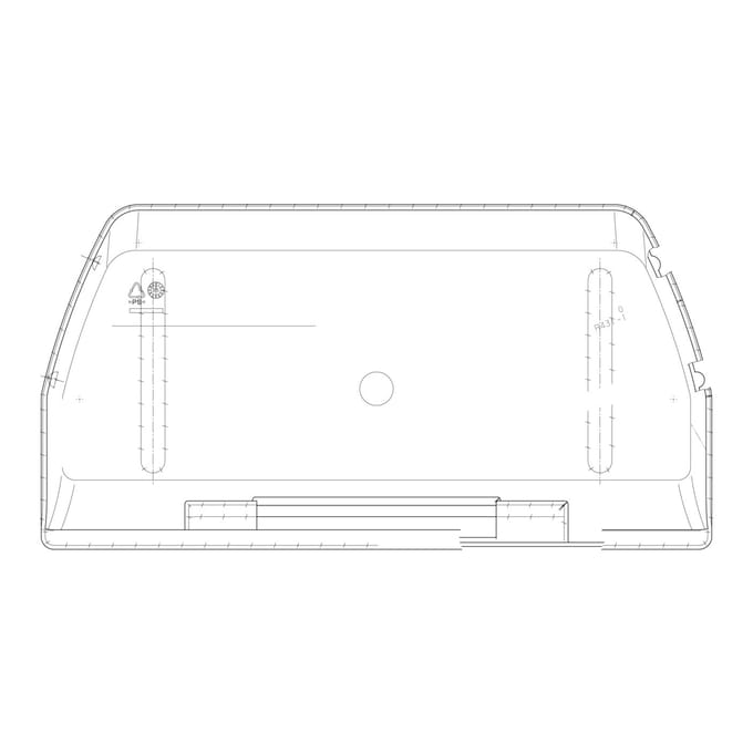 AEG magnetische dichting,grijs,A1699, 517x781mm 2248016491