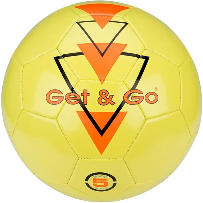 Get & Go Voetbal - Triangle Speed - Fluorgeel - Maat 5