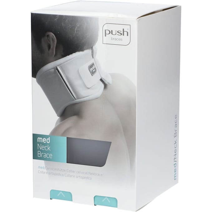 Push Med Nekbrace H10 27-36cm T1 1 Verband(en)