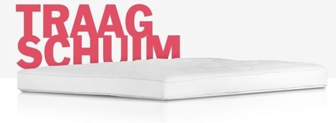Traagschuim topdekmatras 10 cm 90 x 200 cm
