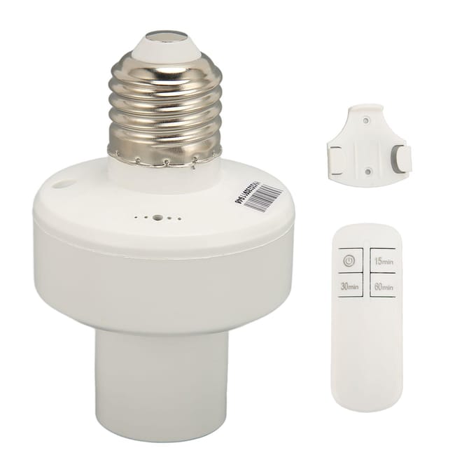 Draadloze Lichtfitting Slimme Afstandsbediening Lamphouder Lampvoet Adapter voor E27 E26 Kop AC110V