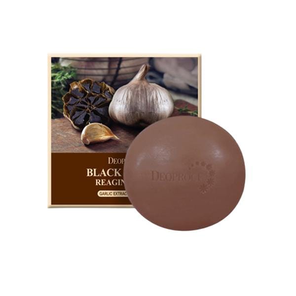 [DEOPROCE] (ov5) Zwarte Knoflook Zeep 100g gray
