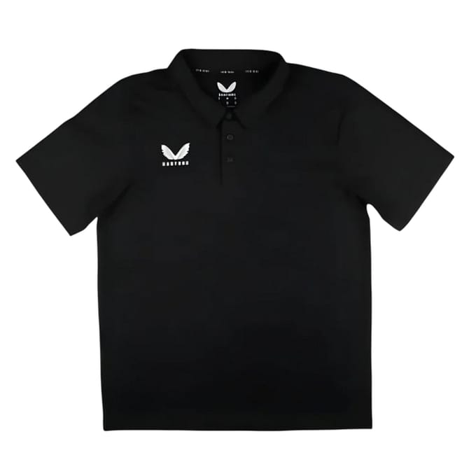 Castore Polo met logo voor kinderen (Kaviaar)