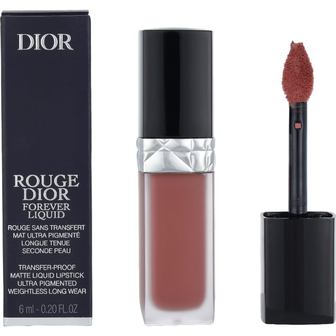 Dior Rouge Dior Forever Liquid Barra De Labios 100 Forever Nude 1un
