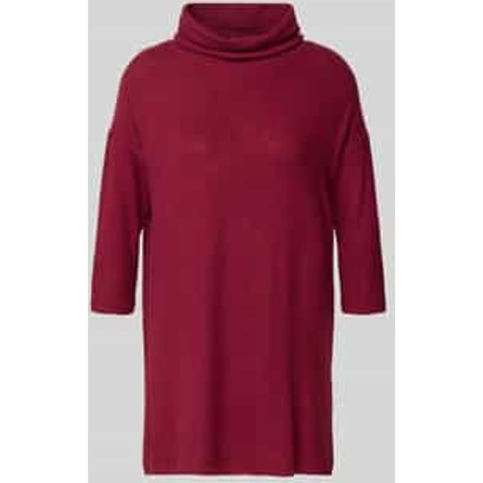 Shirt met lange mouwen en col, model 'Biara'