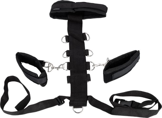 Fetish Fantasy Harness - Handboeien - Zwart