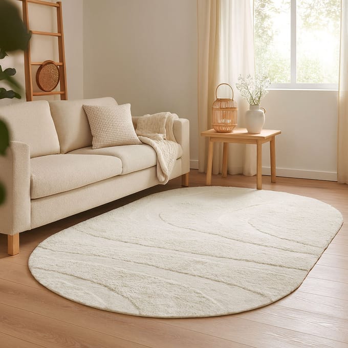 Milton & Oldbrook Vloerkleed 200 x 290 cm Vievis Wit