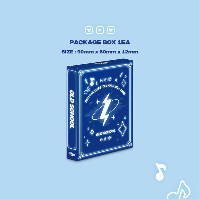 NCT - NCT ZONE Couponkaart OLD SCHOOL ver. blue