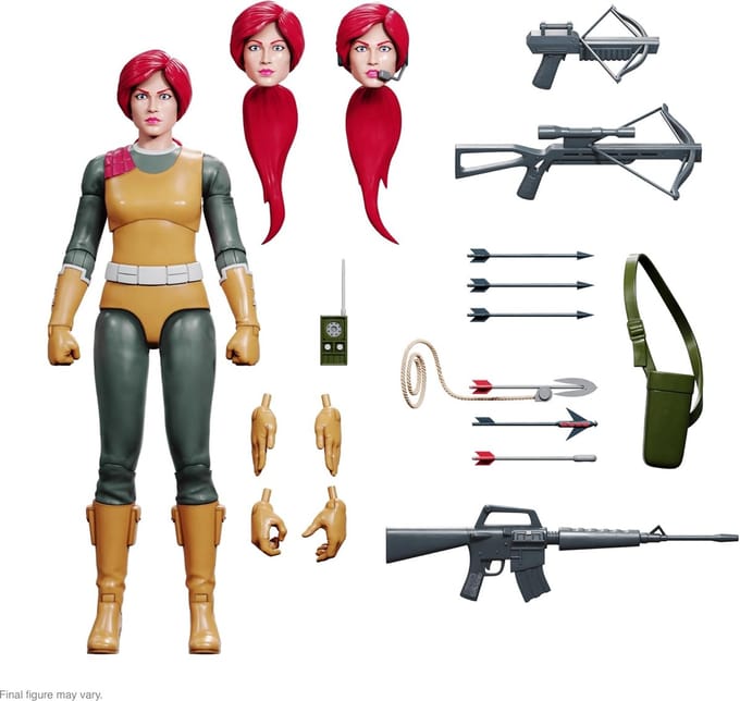 Actiefiguur Scarlett 18 cm - Verzamelfiguur voor Fans