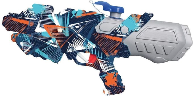 van der Meulen waterpistool graffiti stijl 42cm speelgoed.