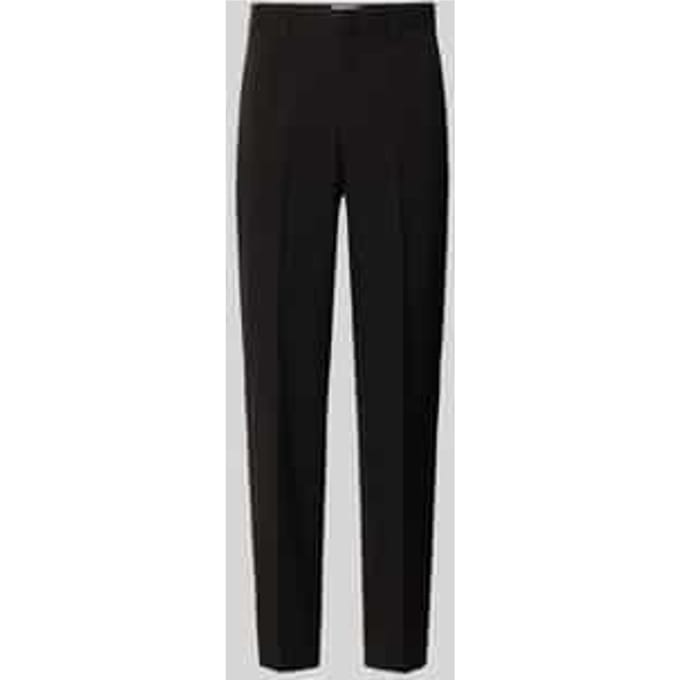 Slim fit stoffen broek met viscose-aandeel