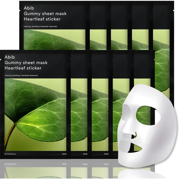[Abib] Gummy Sheet Mask Hartblad Sticker 27ml*10EA beige