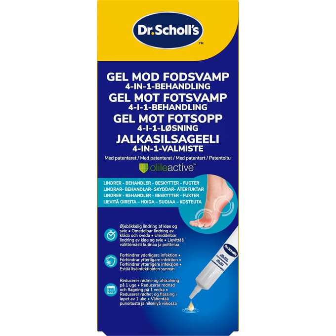 Scholl Athlete's Foot Gel 4in1 10 pcs