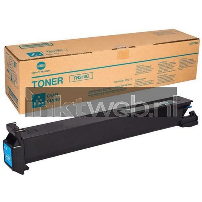 Konica Minolta TN-314 cyaan (Origineel)