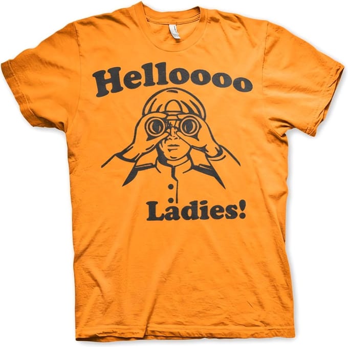 Hybris Hallo dames! T-shirt oranje