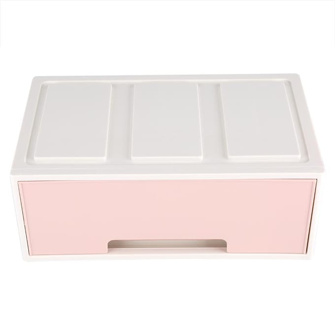Kleurrijke Bureau Opbergdoos met Lades Sieradenhouder Kastjes Decor D # white